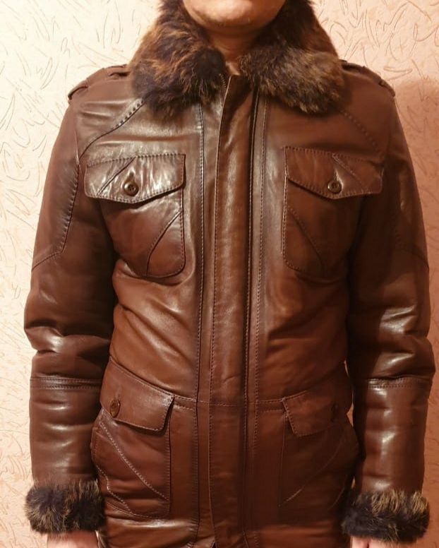 Продам дублёнку из натуральной кожи