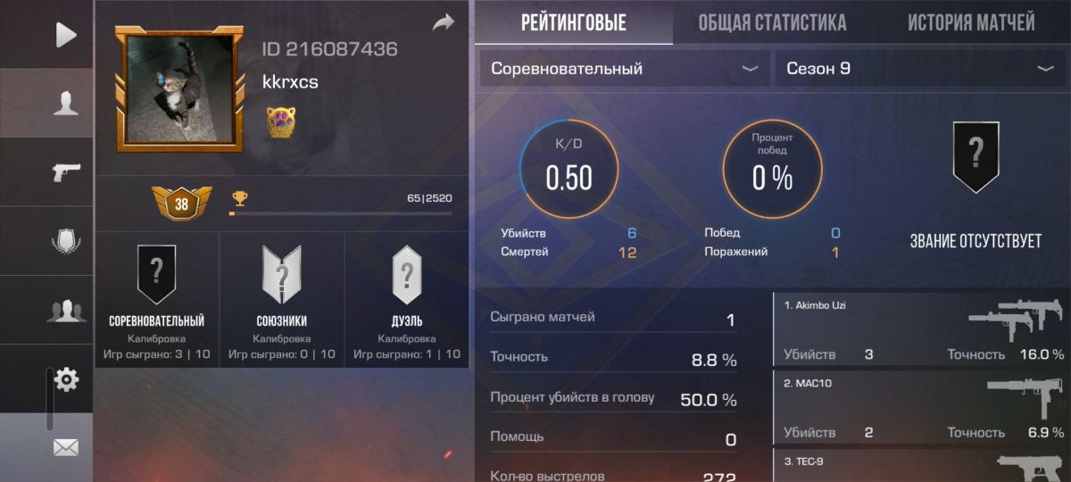 продажа аккаунта в стандофф2