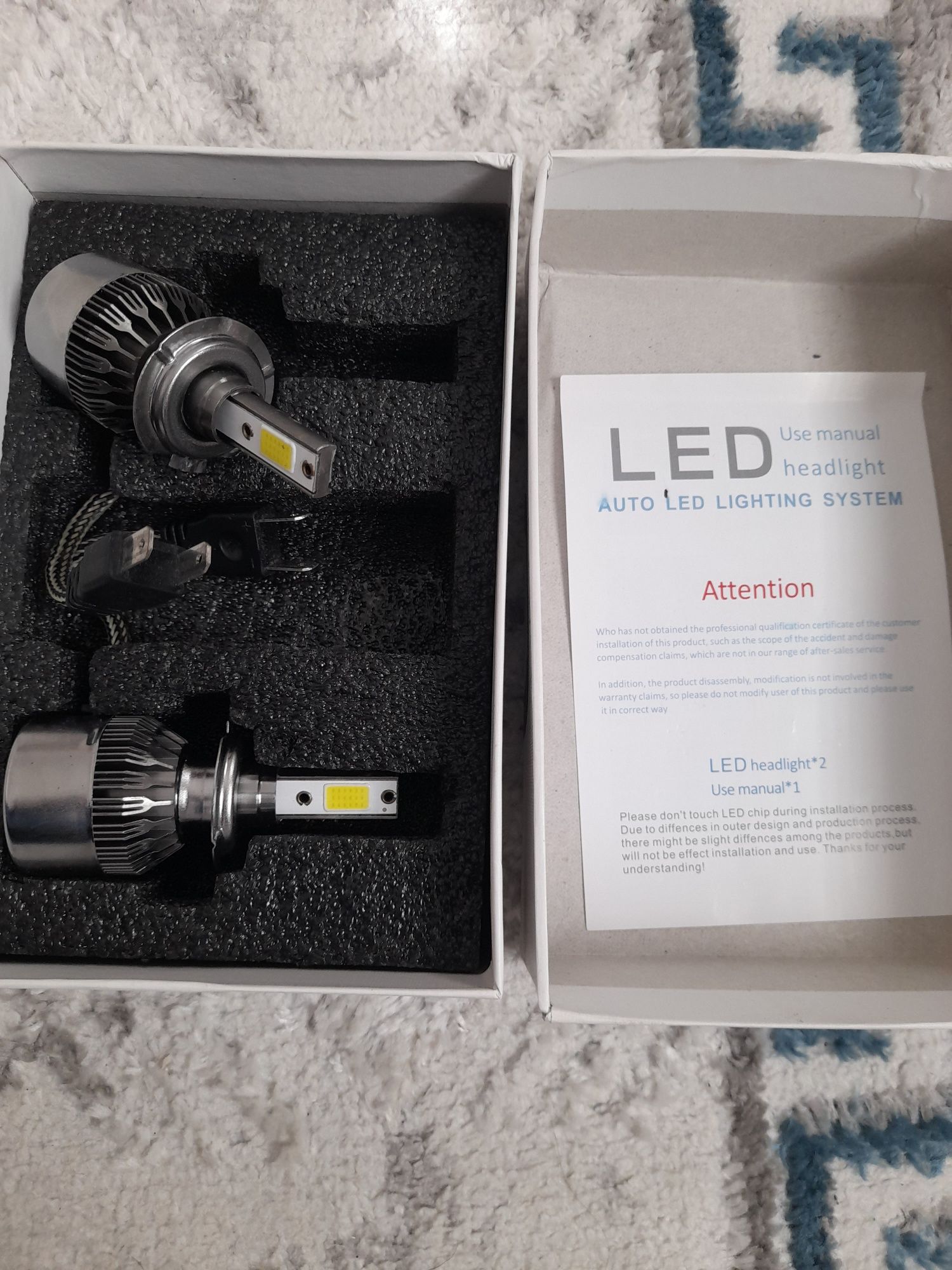 Led Headlight 36W/3800Lm Daewoo Nexia