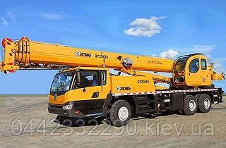 Аренда Автокран китайский XCMG 25 K5 Услуга Автокран китайский кран