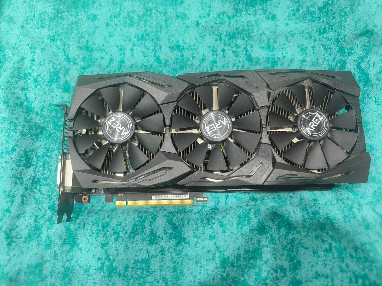 AREZ STRIX RX Vega 56 GAMING OC .Сломана .Чинить или на запчасти