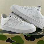 кроссовки белые bape