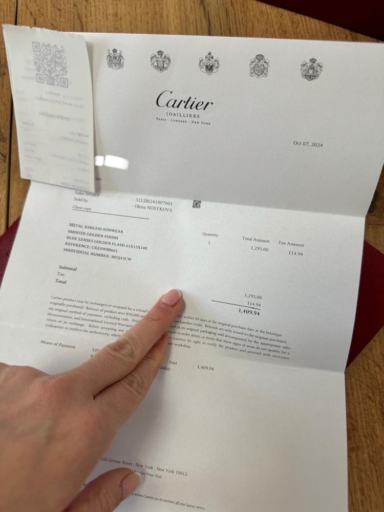 Солнцезащитные очки Картье PANTHÈRE DE CARTIER