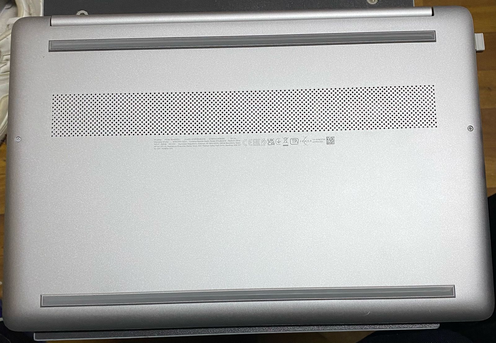 HP 15s  гарантия бар