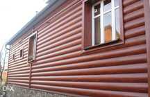 Металлосайдинг под бревно "Блок хаус" в Караганде