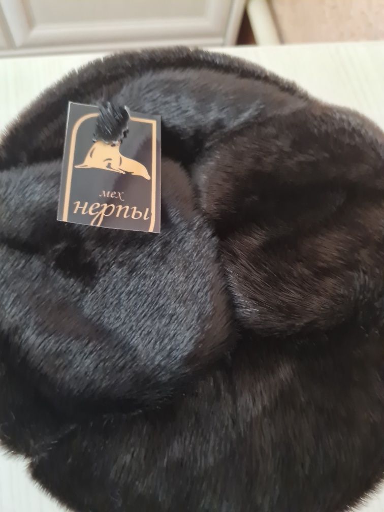 Шапка. Нерпа. Мужская