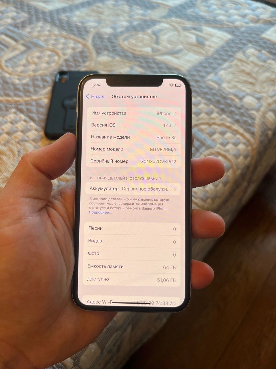 Iphone Xs 64gb white