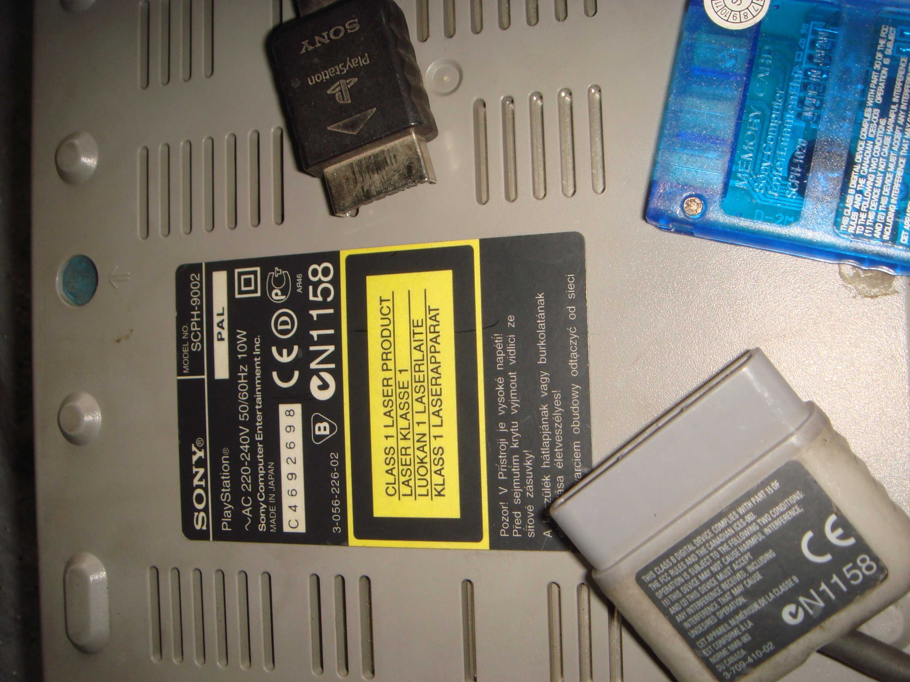 PlayStation SCPH-9002  Япония Оригинал Рабочая Комплект 1995 года