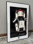 Lego poster Porsche 911 / Лего постер и конструктор Порш 911