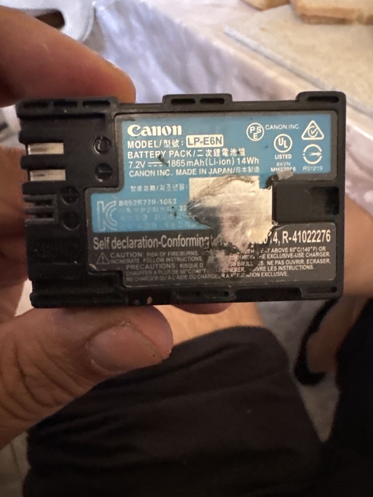 Canon акамулятор и зарядное устройство