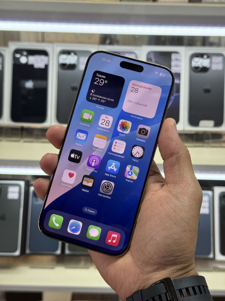  iPhone 16pro max 256gb 3J/A на офиц.гарантии акб 100%