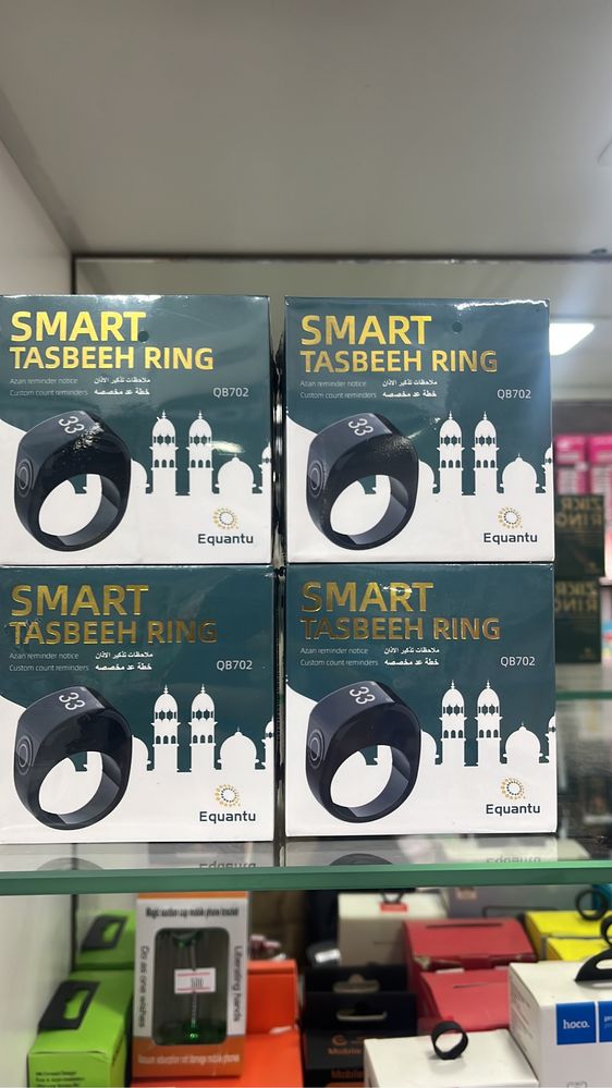 Smart tasbeeh ring ОПТОМ / Eguantu / ZIKR RING / Смарт кольцо / Тасбих