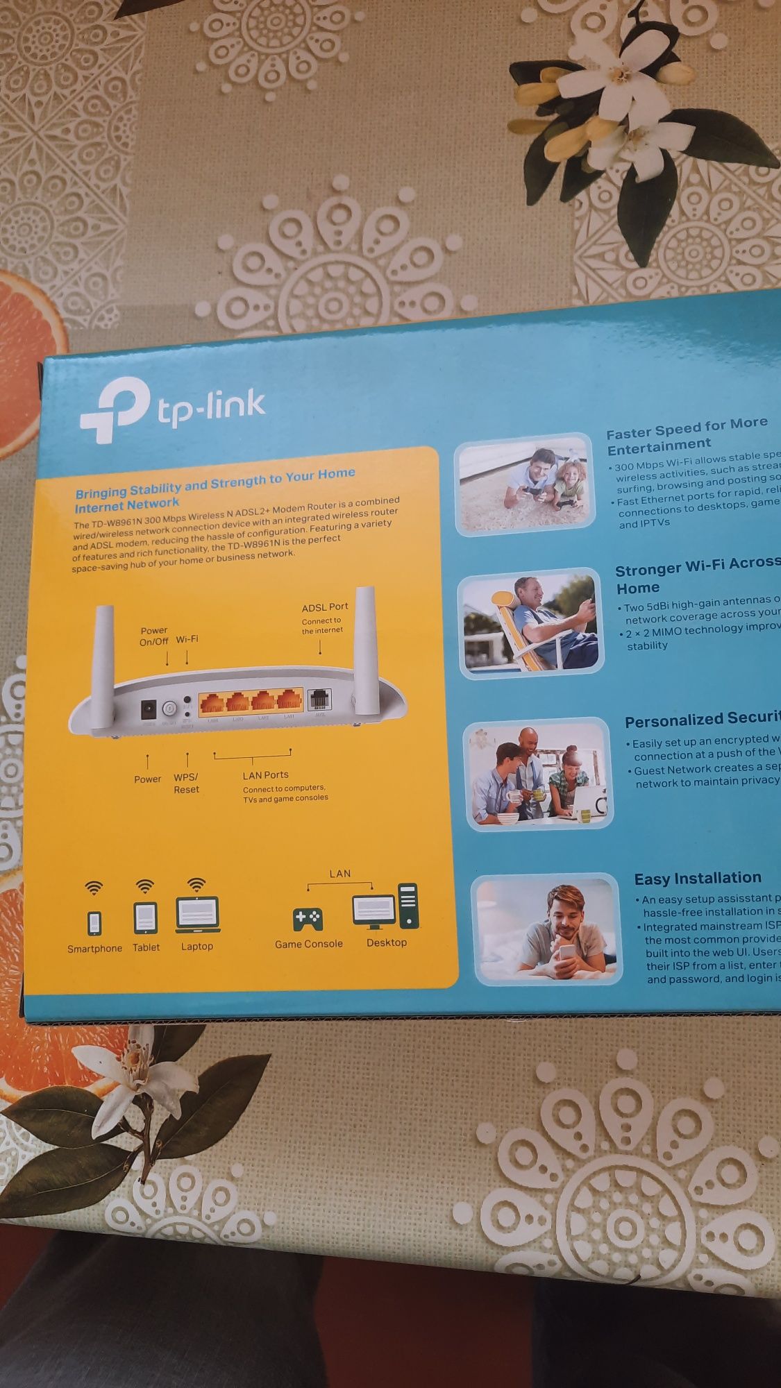 Модем Wi-Fi tp-link.