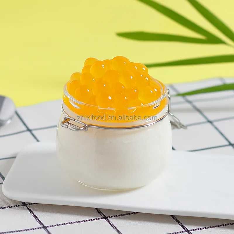 Поппинг боба маракуйя джуз боллы 1.25 кг — для напитков и bubble tea