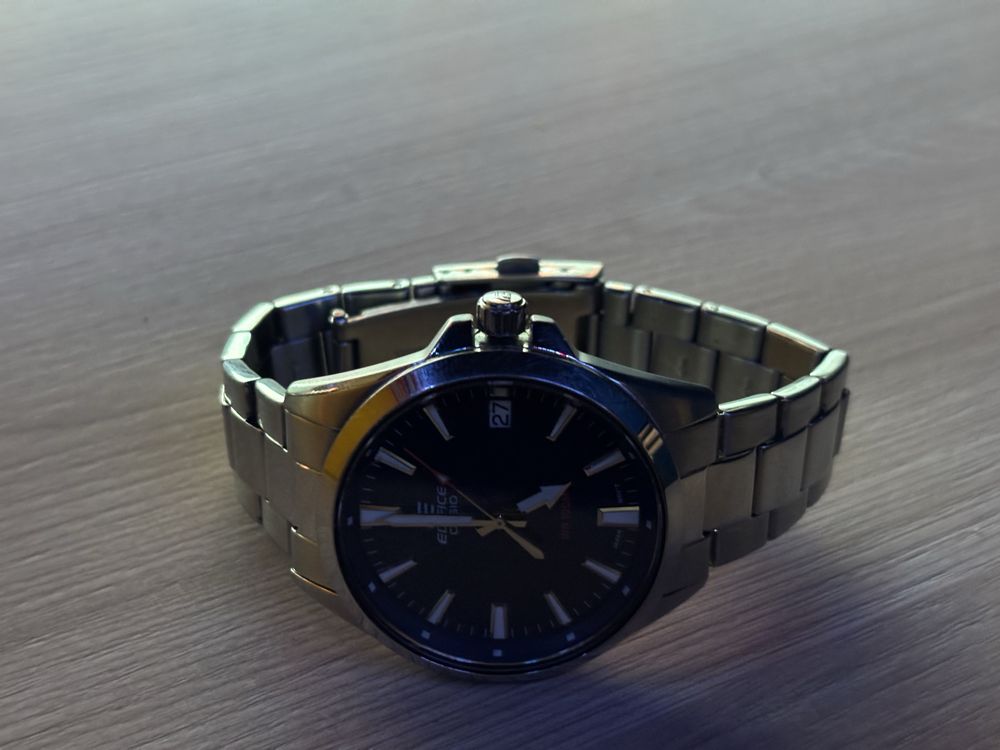 Часы ediface casio wr100m