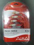 Межблочный кабель RCA Aura 5м