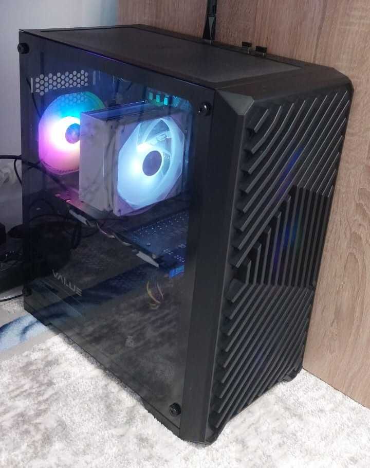 Игровой компьютер, i5 12400, DDR5, GTX1070 8gb, частично на гарантии.