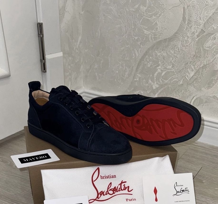 Christian Louboutin кеды 41 размер черный
