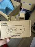Веб-камера Logitech C505e черный