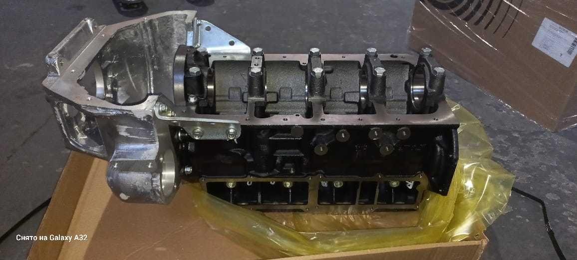 Блок цилиндров УМЗ-274 EVOTECH с чугунным блоком с картером сцепления