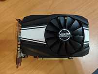 однокулерная Asus gtx 1660 ti