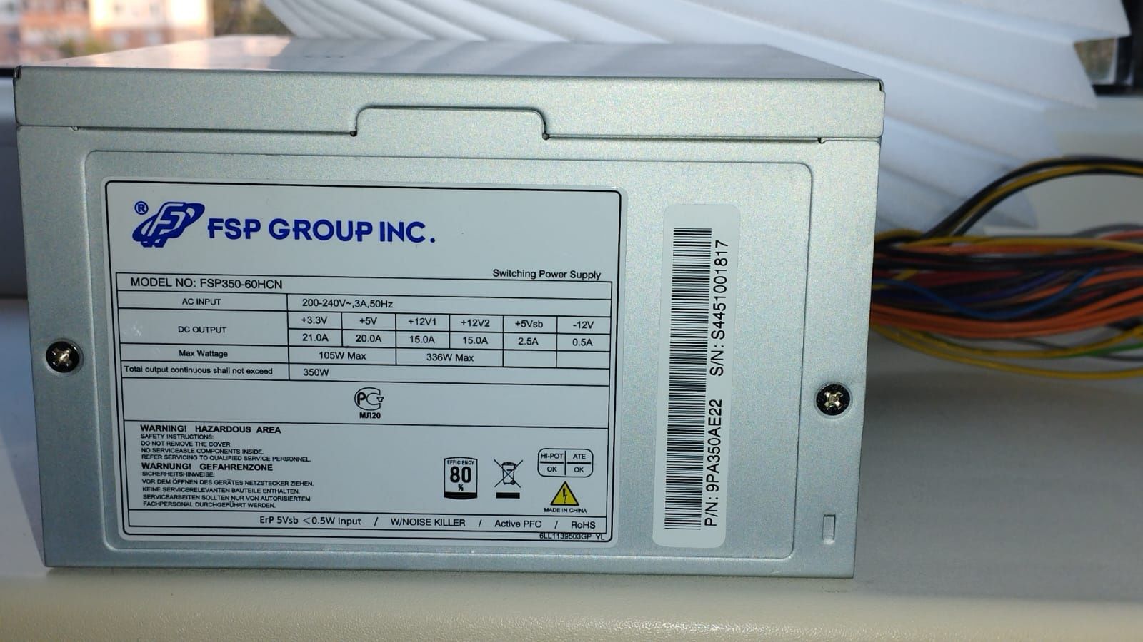 Блок питания  350w