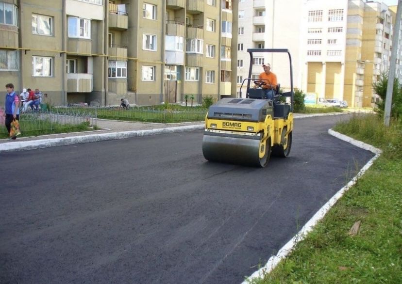 Укладка асфальта