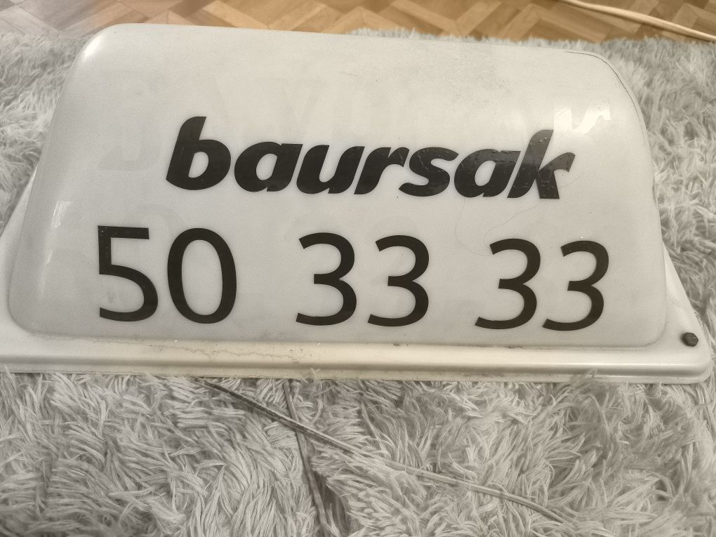 Шашка баурскак для такси