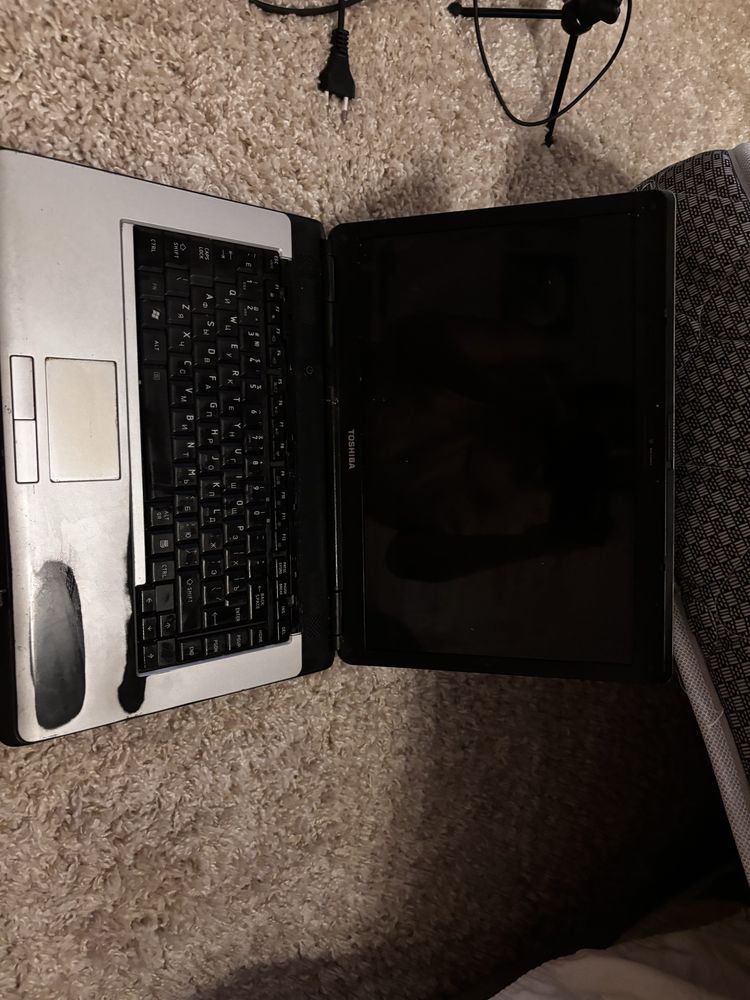 ноутбук toshiba на запчасти