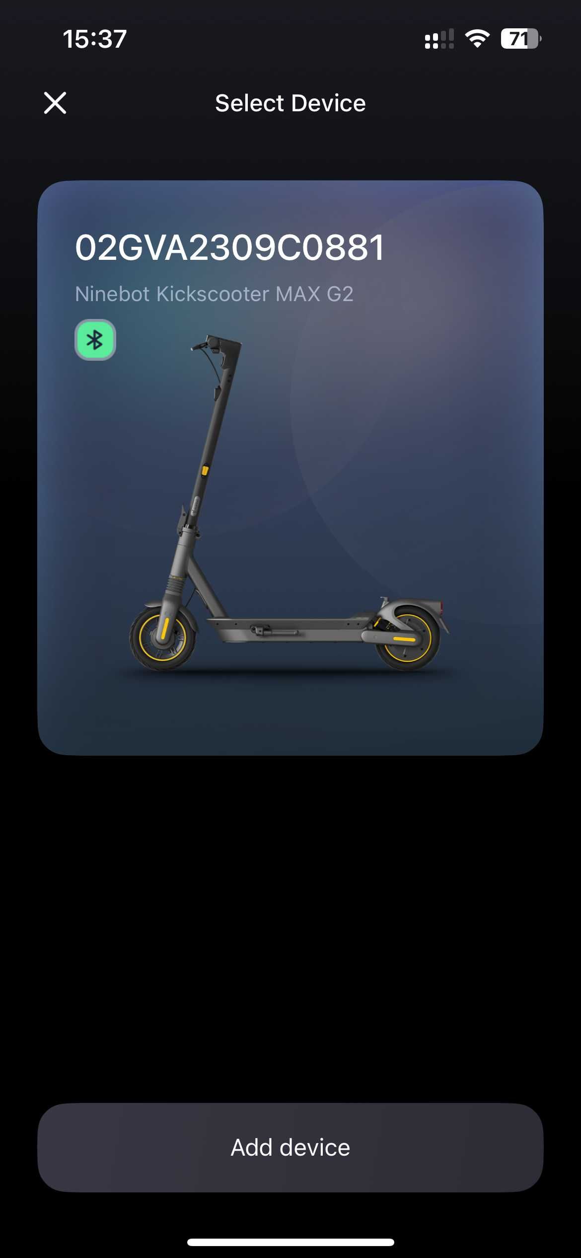 Самокат Ninebot Kickscooter MAX G2