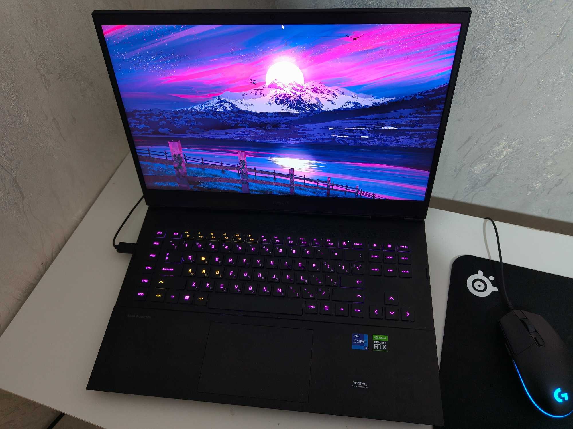 Игровой и МОЩНЫЙ Ноутбук HP Omen, Intel Core i9 | RTX 3080 на 16gb