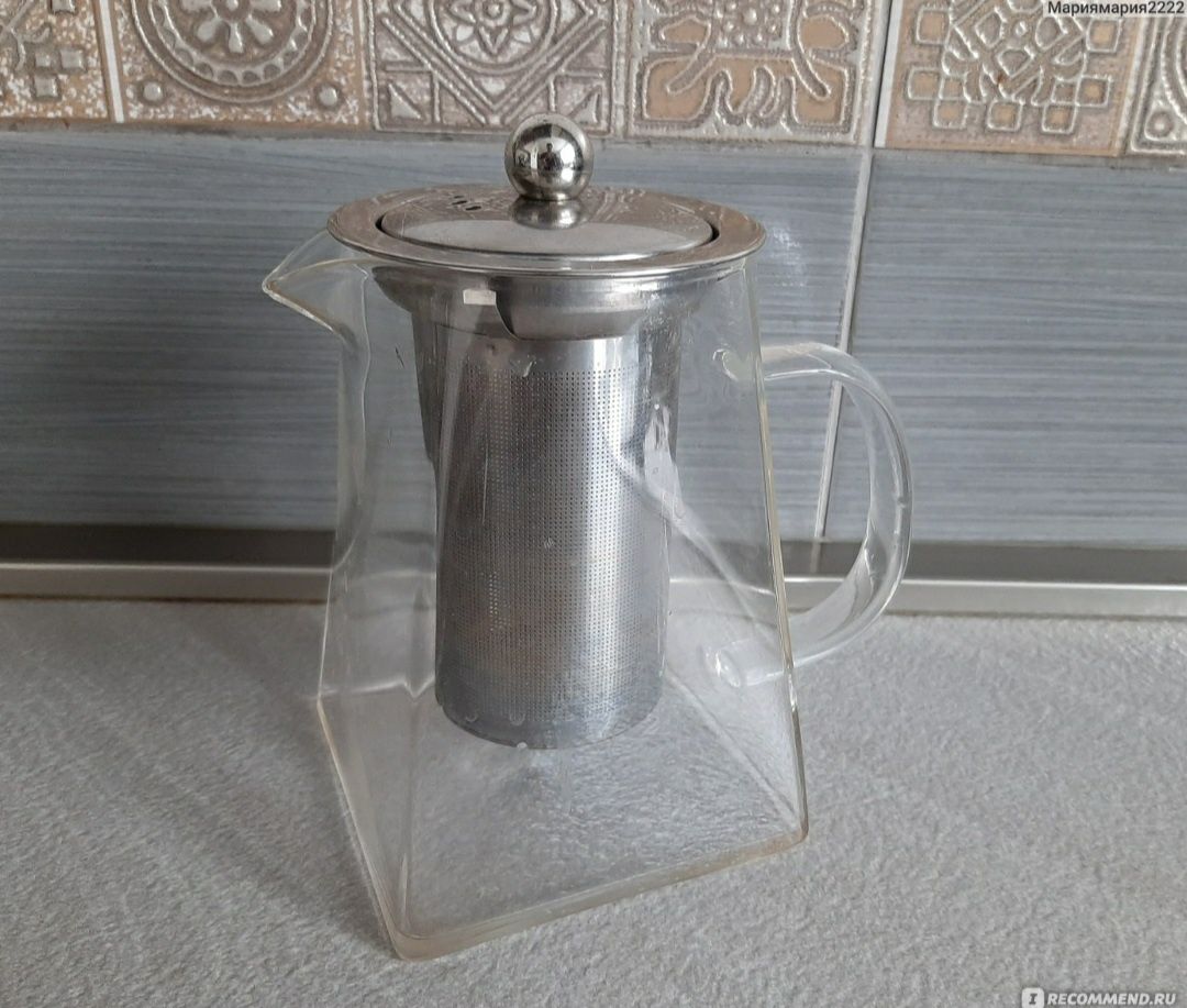 Чайник заварочный с ситичком.