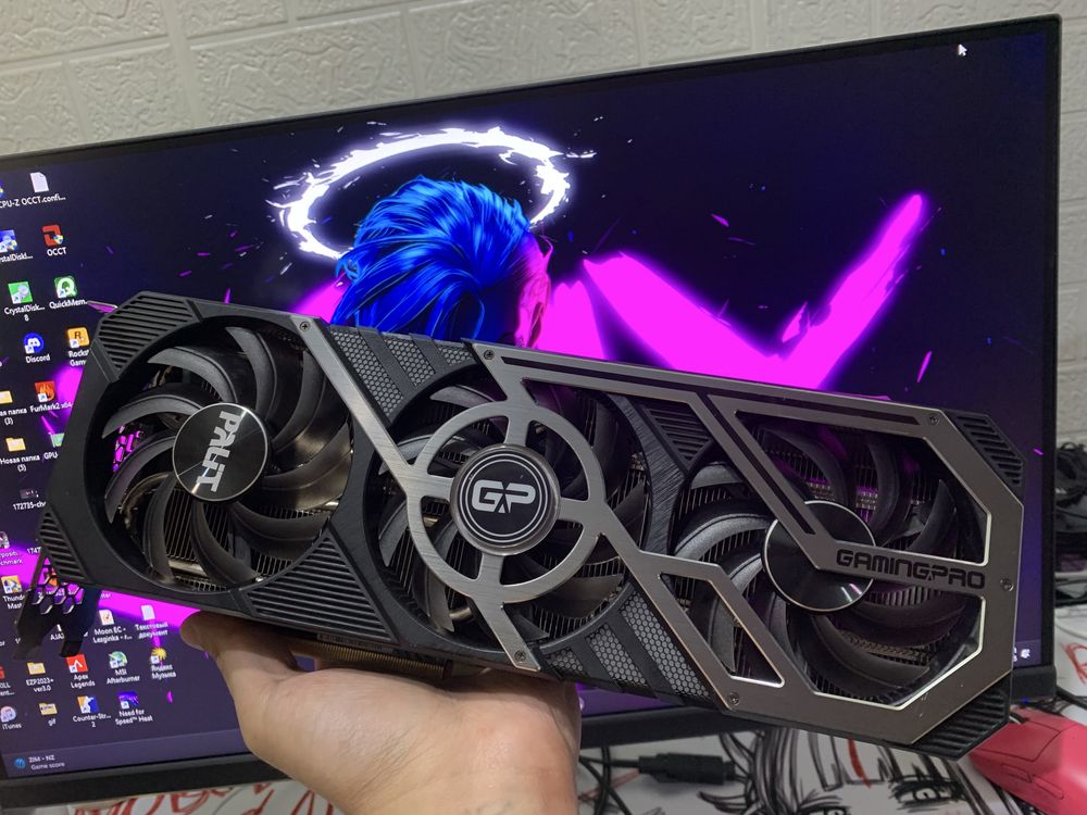Продам мощную видеокарту RTX 3080TI 12GB