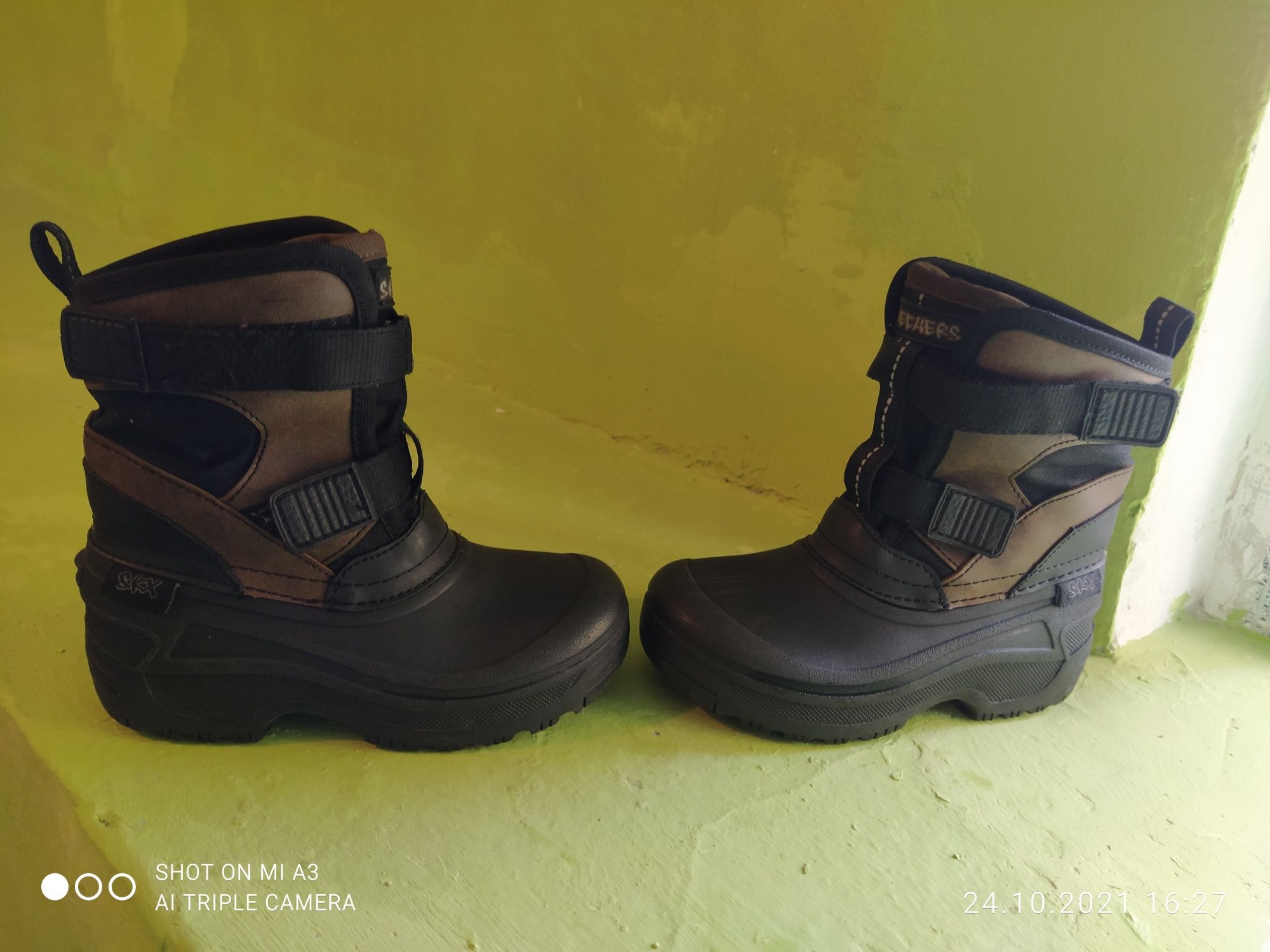 Сапоги Skechers для мальчика демисезонные