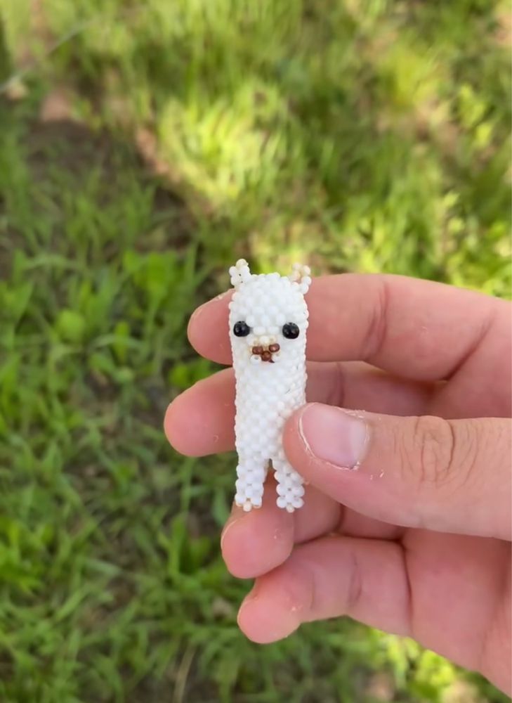 Амигуруми из бисера