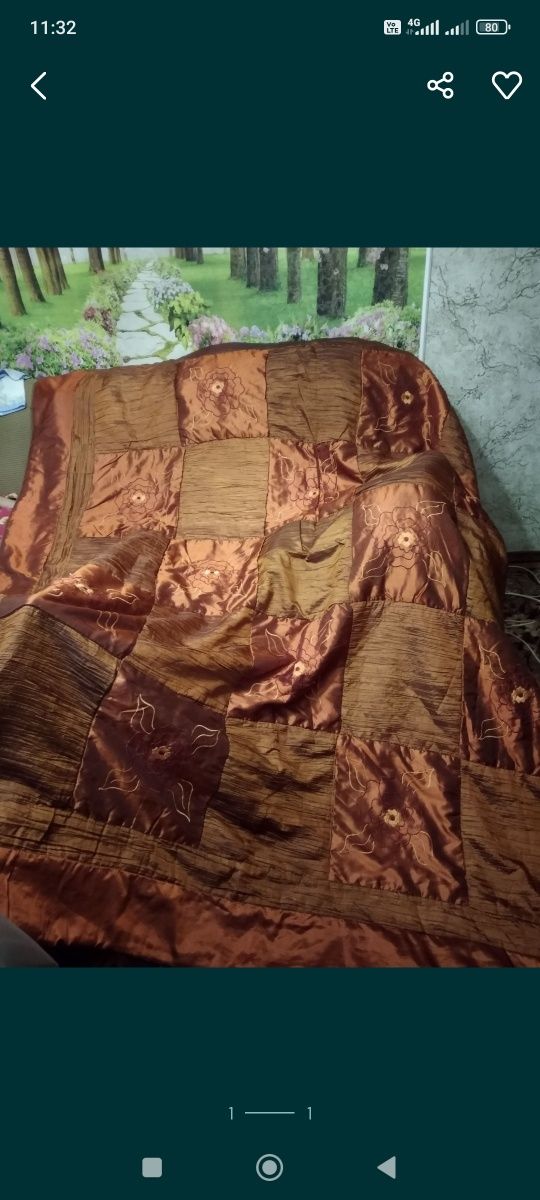 Продам покрывало и ковер плед.