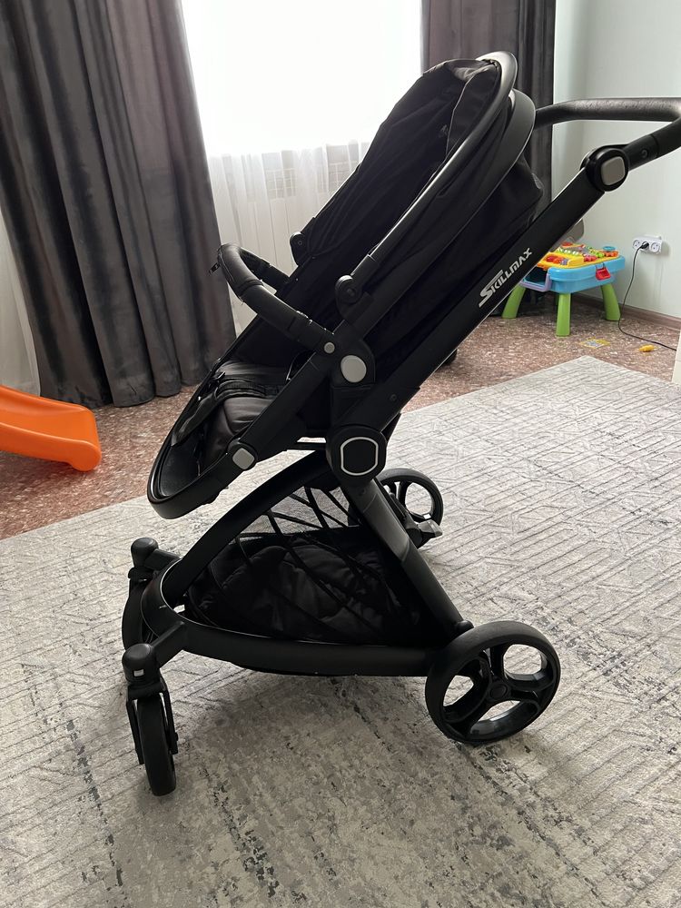 Коляска +автолюлька  skilmax 3в1 торг