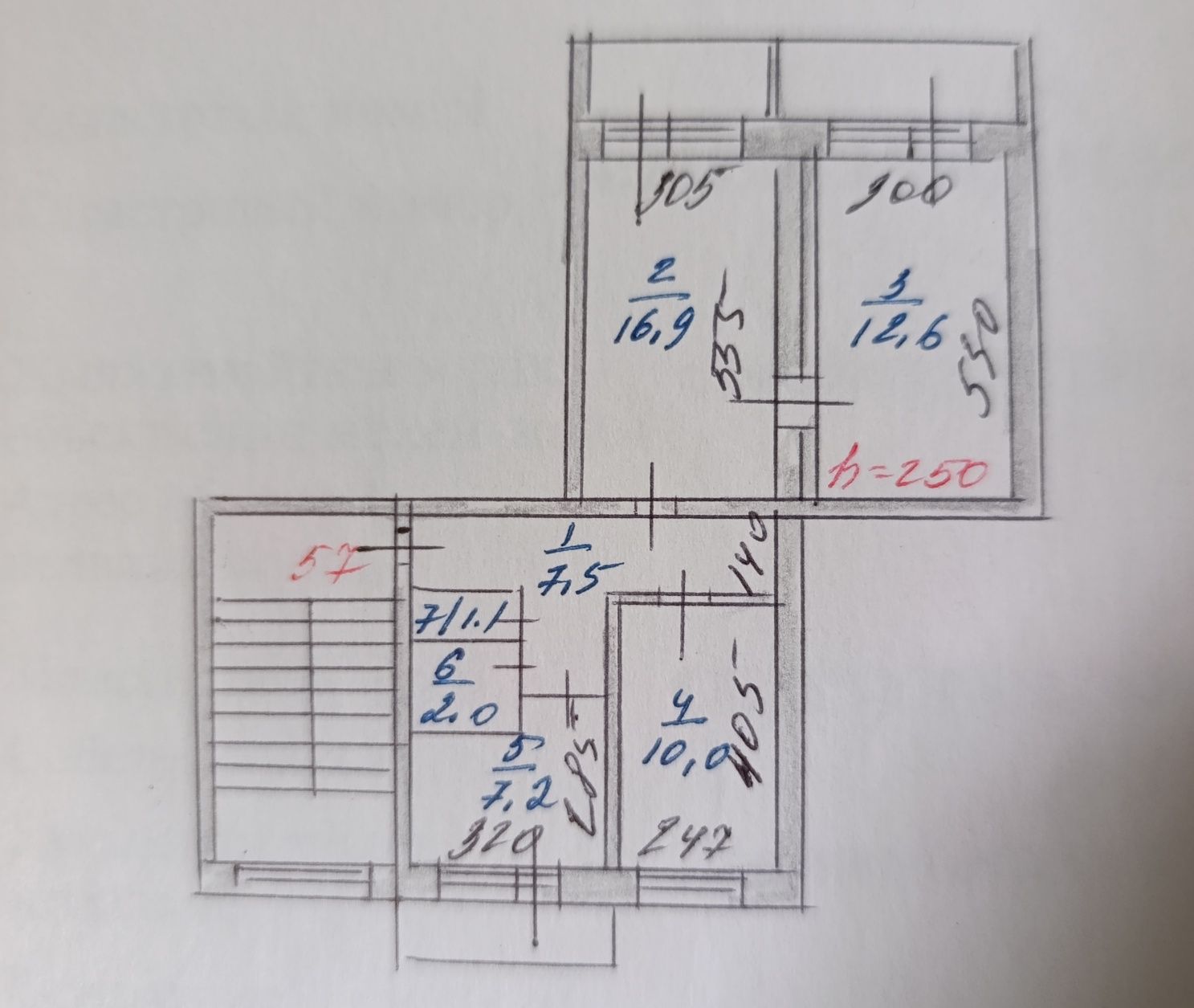 Продам 3х комнатную квартиру
