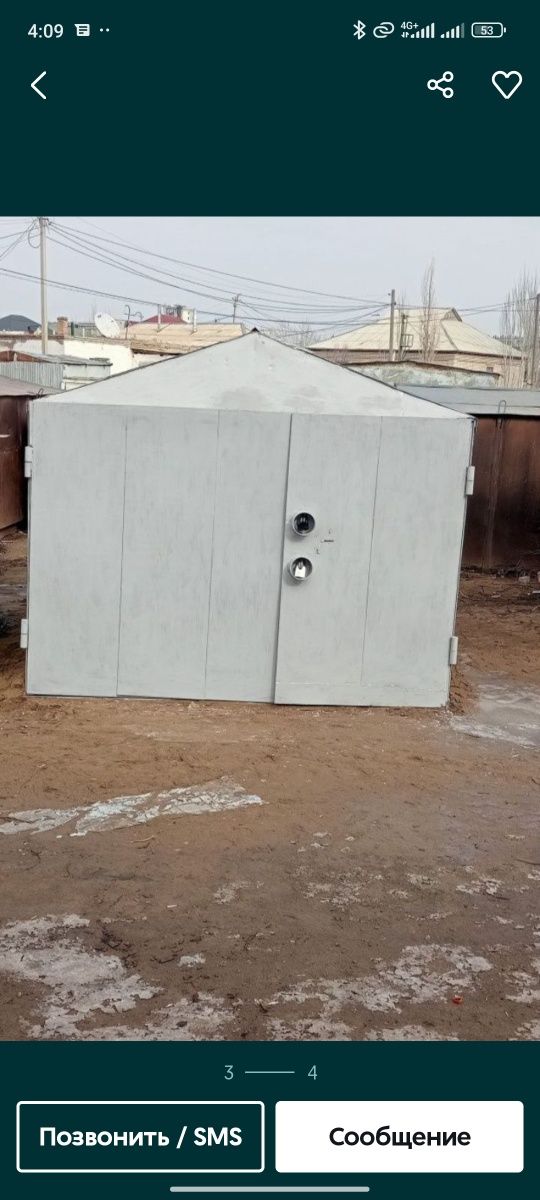 Продам гараж новый 6"3