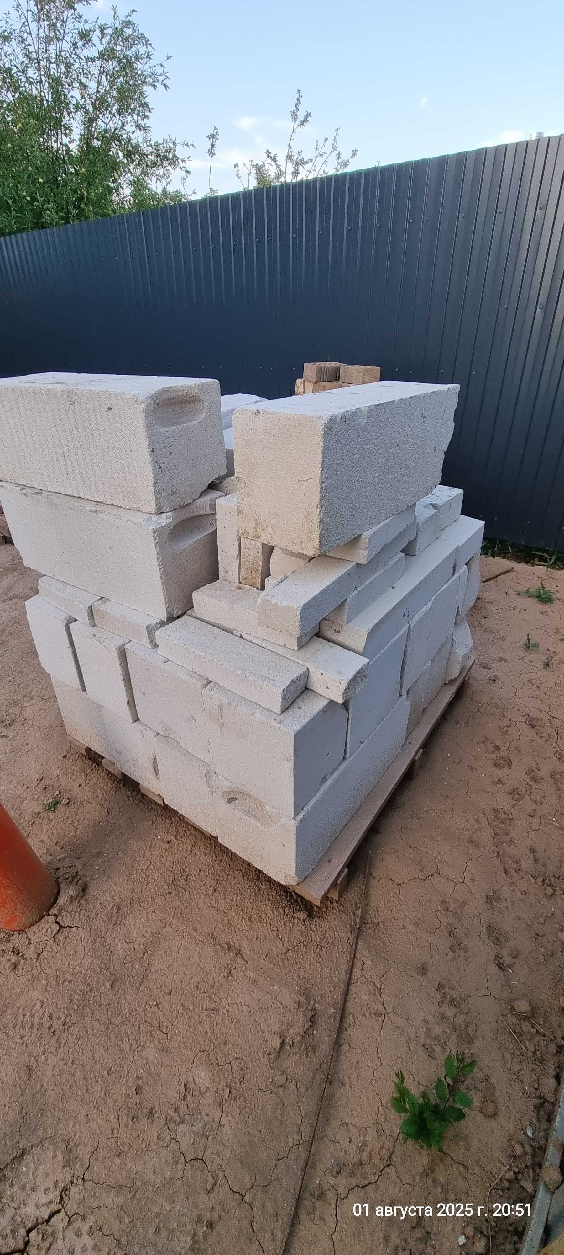 Газоблок остаток