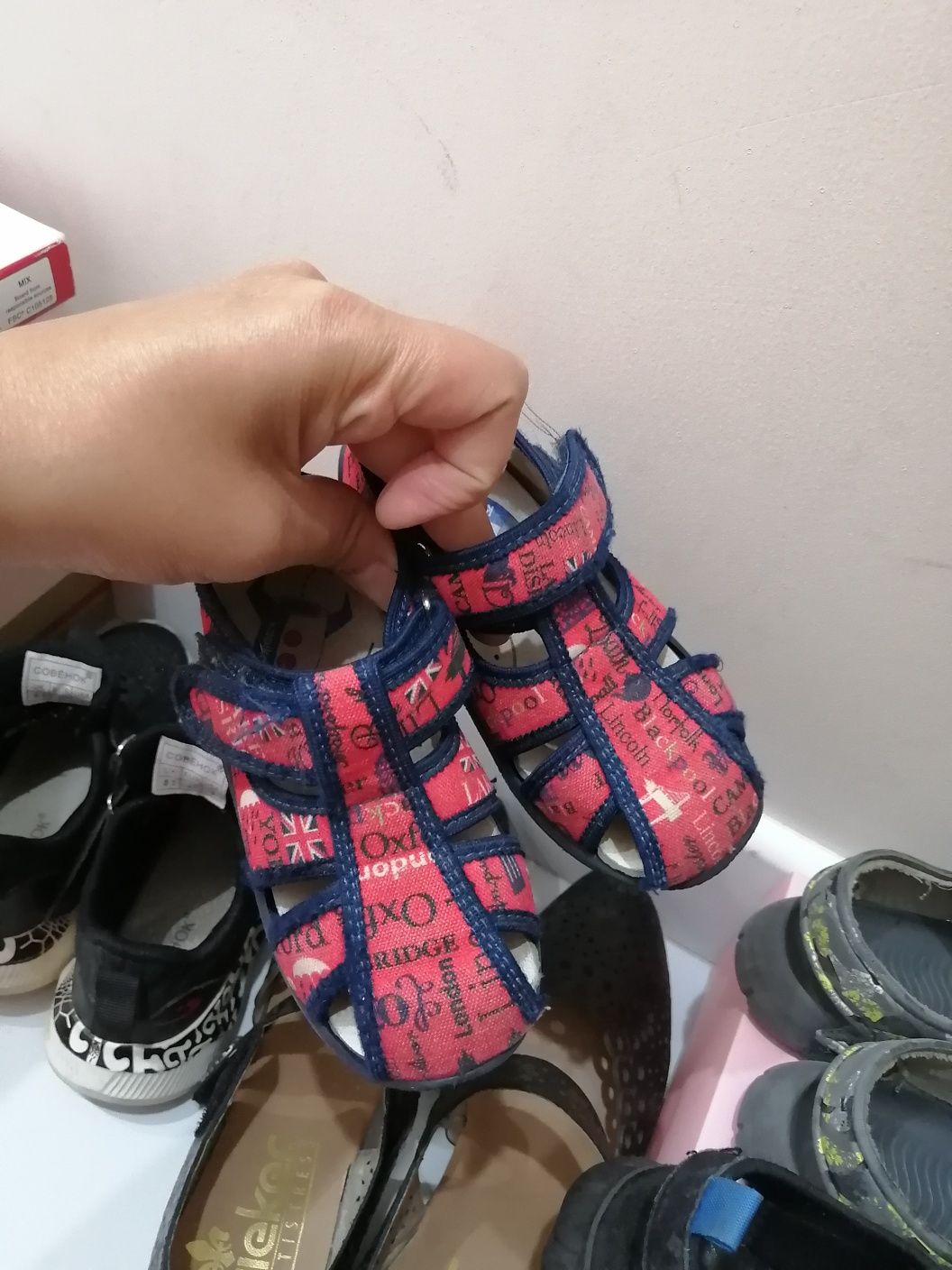 детские сандали летние