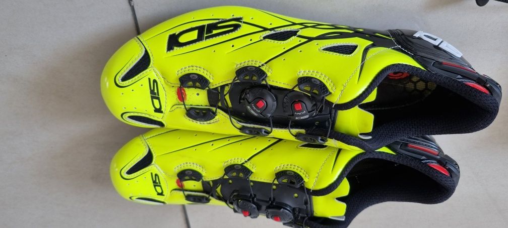 Велотуфли Sidi Shot Carbon green 45