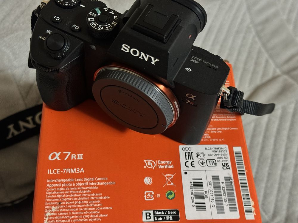 Камера sony a7 R3 (42mpx)