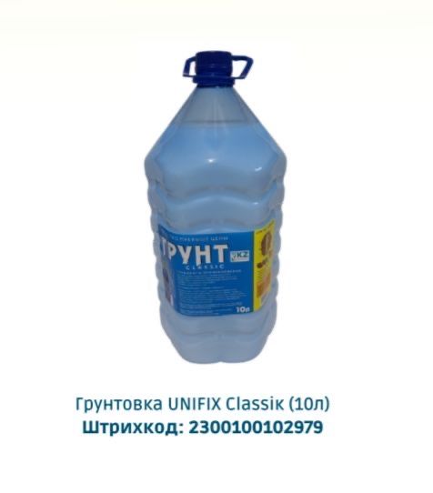 Грунтовка UNIFIX