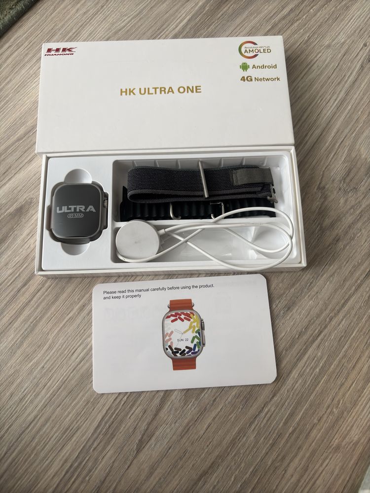 Продам 4G смарт часы hk ultra one в отличном состоянии