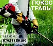 Покос травы шөп шабу шөп ору тазалау жинау