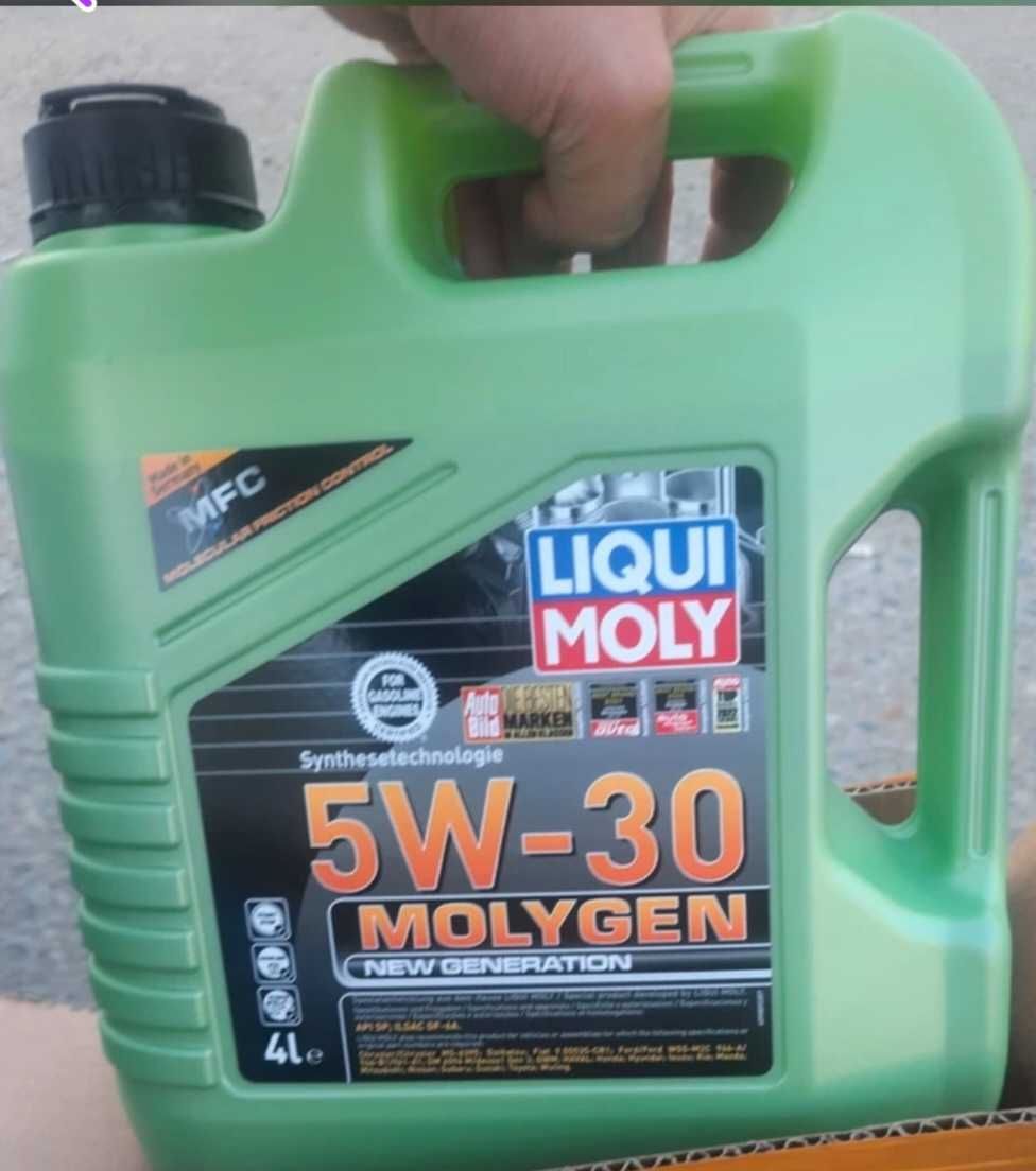 Масло Моторное Двигателя Liqui Moly molygen 5w-30 и 5w-40.Канистра 4Л.