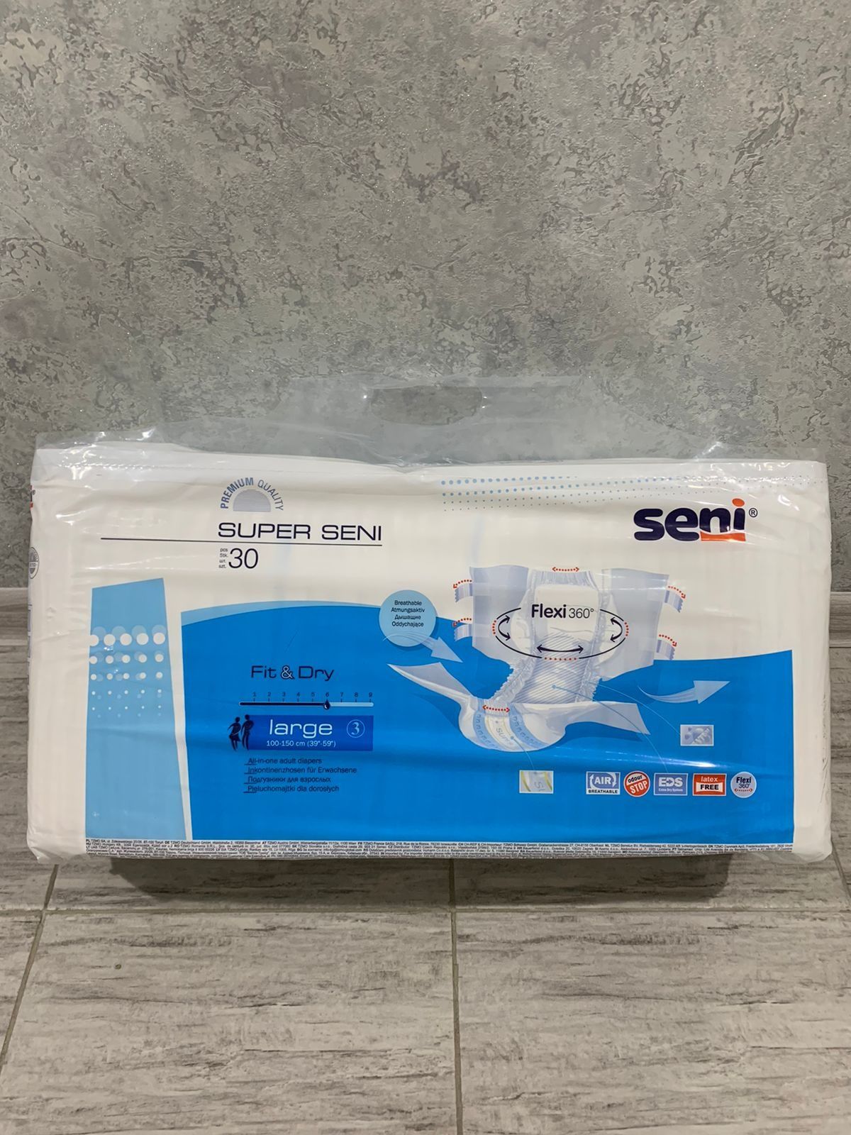 Памперсы Super Seni 3L.