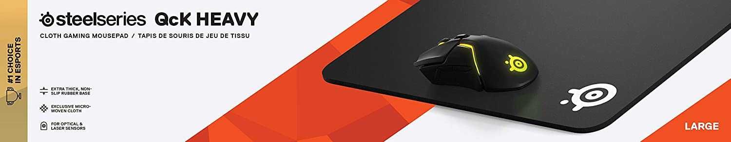 Коврик для мыши SteelSeries QcK Heavy Large 6мм высота