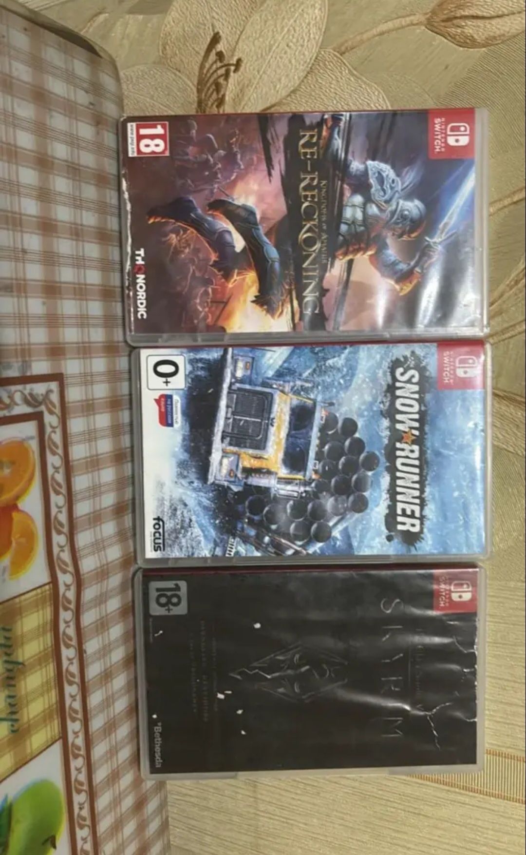 Игры на netendo svich
